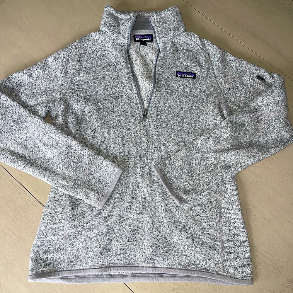 Women’s Patagonia Quarter Zip Better Sweater, Small